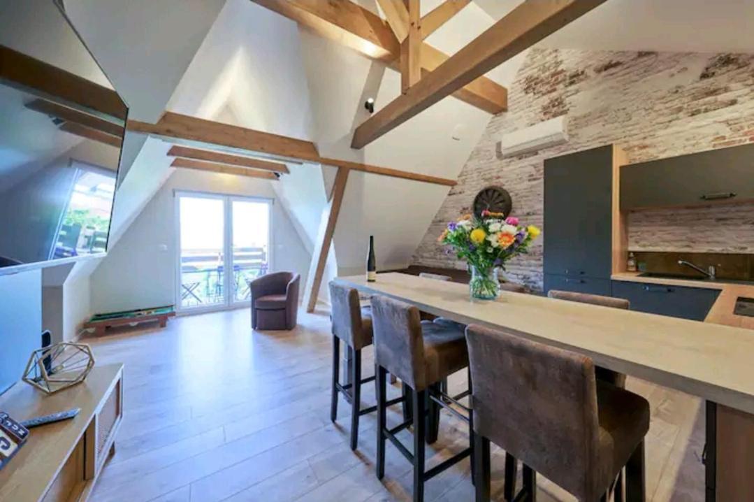 Apartamento Loft Neuf Avec Bain Jacuzzi Et Terrasse Colmar Exterior foto